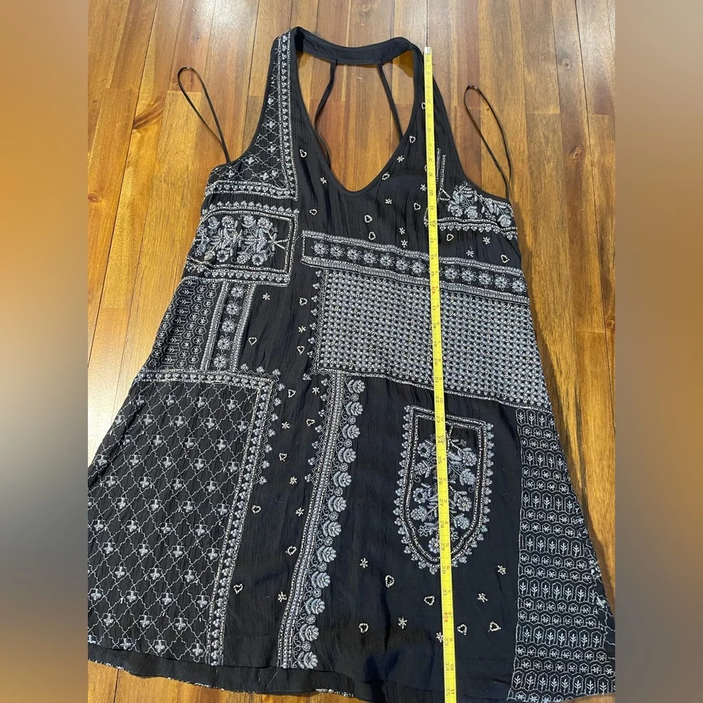 Free people beaded black dress - Picture 5 of 8